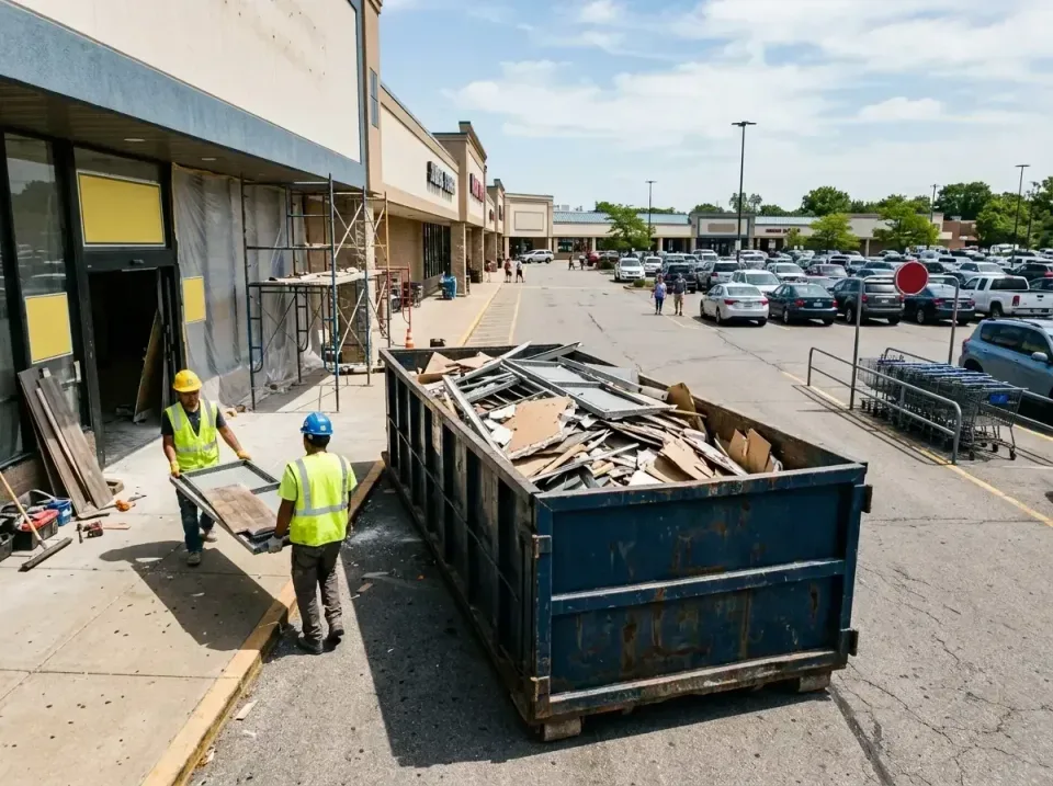 retail-store-renovation-debris-003 — frequently asked questions, Roll-off Dumpster Rentals in Park Hills, MO